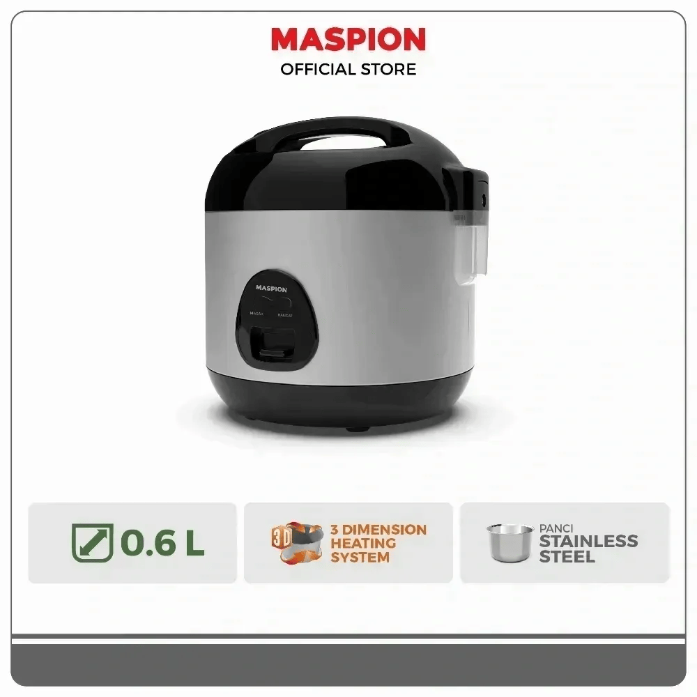 MASPION MAGIC COM RICE COOKER MRJ 0623 BSSS (0.6L)