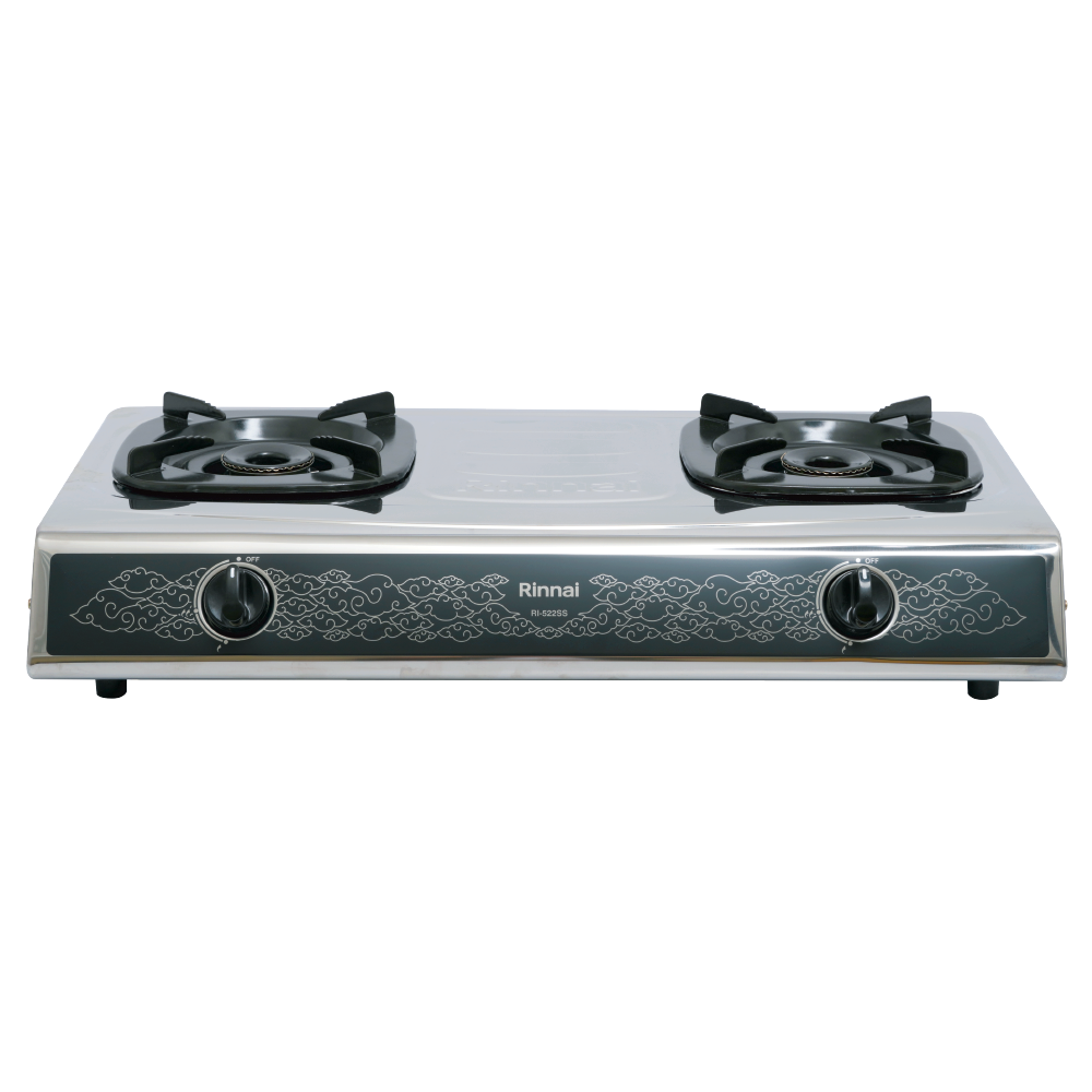 Kompor Gas Rinnai RI-522SS (Ceramic Burner Series)
