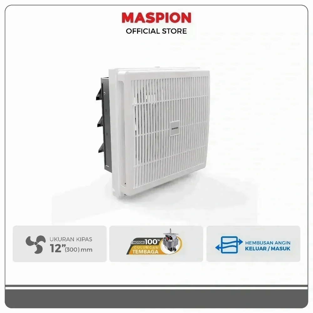 MASPION MV-300 NEX EXHAUST FAN KIPAS PENGHISAP (12 INCH/30 cm)