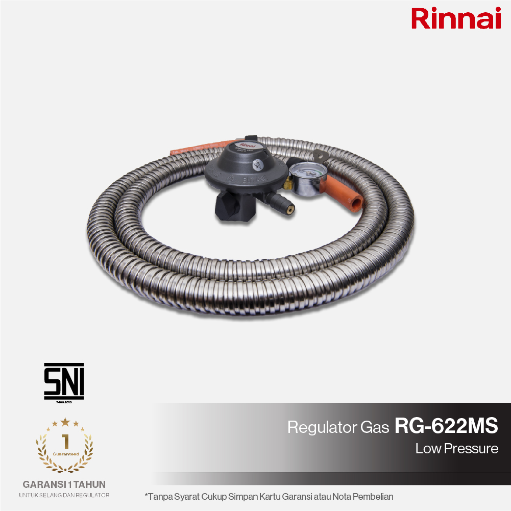 Regulator Gas Rinnai RG-622MS